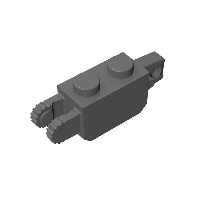 Нетоксичные Moc 10 шт. 30386 Шарнир 1x2 Блоки для сборки с фиксацией и пальцевыми кирпичиками Частицы Пазл Идеи Игрушки Детский День Рождения Подарки для Детей