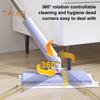 Полотенце для лица, маленькая швабра, вращающаяся на 360 градусов, микрофибровая головка, ленивая швабра, не требующая мытья, простая в сборке, зажим для удаления волос, маленькая швабра