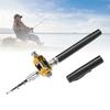 Miniature Pen Fishing Rod Portable   Size Fishing Pole with Reel Wheel for Outdoor