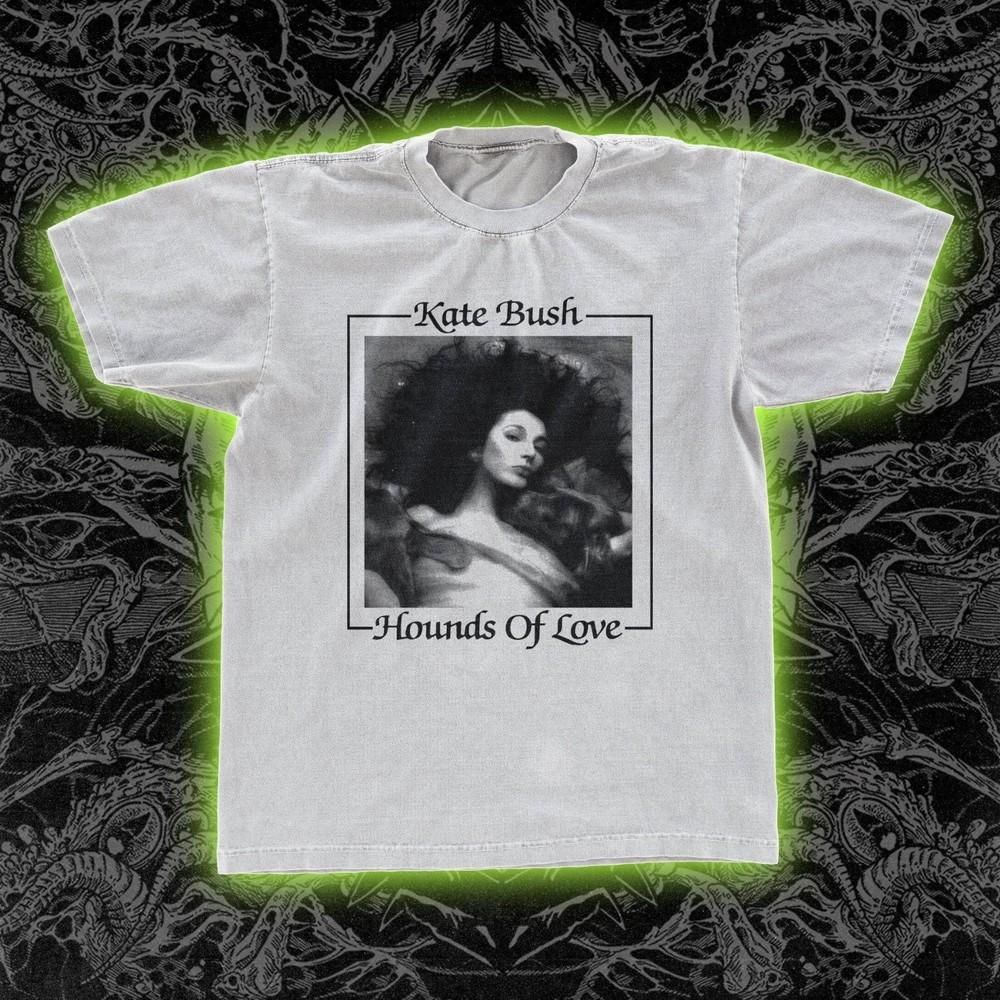 Kate Bush Hounds Of Love White Cotton Unisex S-5XL AD365 Unisex T-Shirt