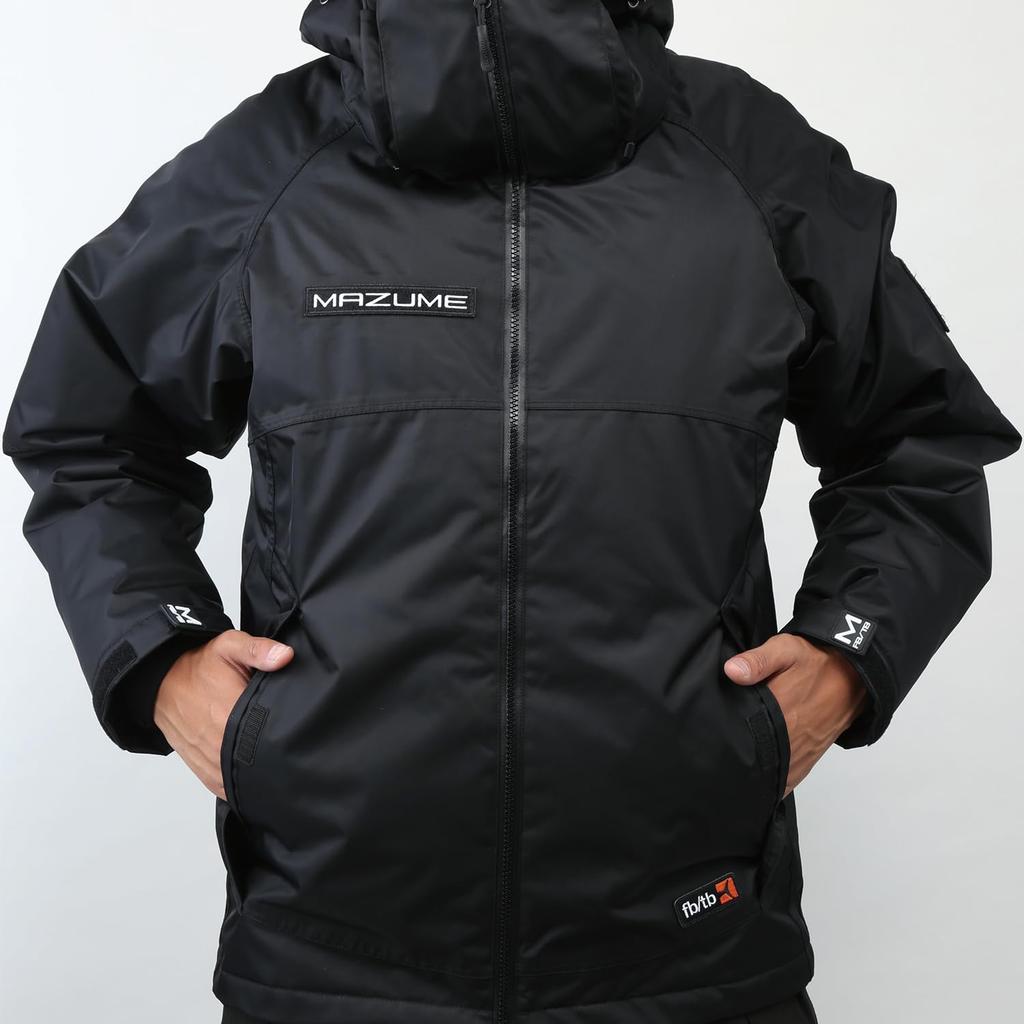 Куртка для холодной погоды CONTACT ALL WEATHER SUIT Черный камуфляж LL [Mazume] MZFW-795
