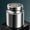 Moisture-Proof Stainless Steel Tea Canister Airtight Tea Storage Jar  Sugar