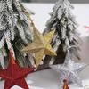 6Pcs DIY Star Ornaments Mini Xmas Tree Decoration  Holiday Decorations