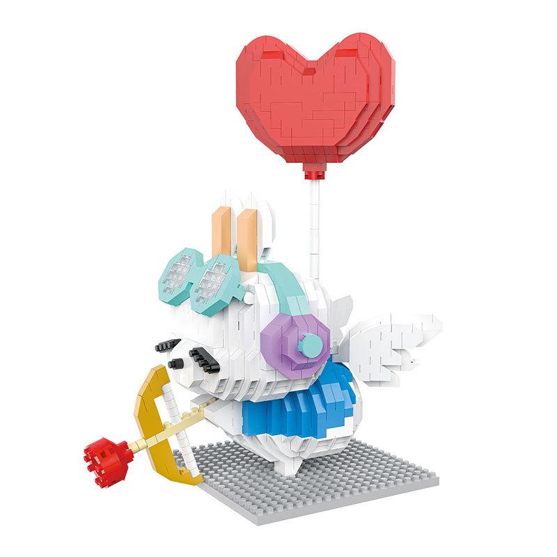 Love Fish Rogue Rabbit Puzzle Building Blocks Display A Gift