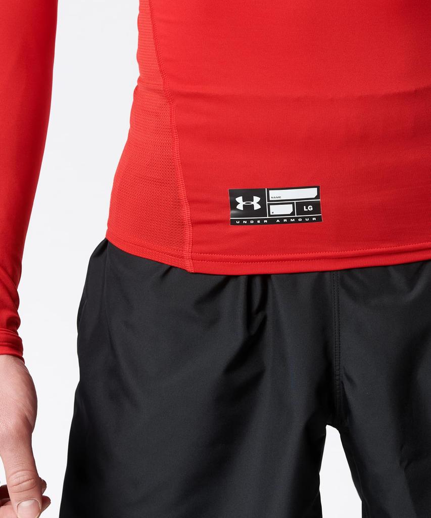 UNDER ARMOR Компрессионная футболка с длинным рукавом Heat Gear Armor (Бейсбол) 1358646 Мужской 600 Япония MD (эквивалент японского размера M)