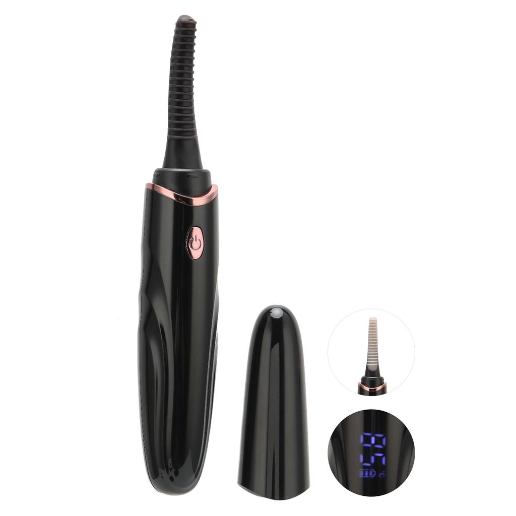 Термобигуди для ресниц Быстрый нагрев USB Перезаряжаемый Электрический инструмент для завивки ресниц со светодиодным дисплеем