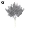 1 шт. Искусственное растение Свадебное декоративное Золотое Серебряное DIY Аксессуары Искусственный цветок Домашний декор KTY