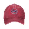 Williamsd Racing Team Baseball Caps Men Women Distressed Denim Snapback Hat Outdoor All Seasons Travel Unstructured Soft Cap Hat