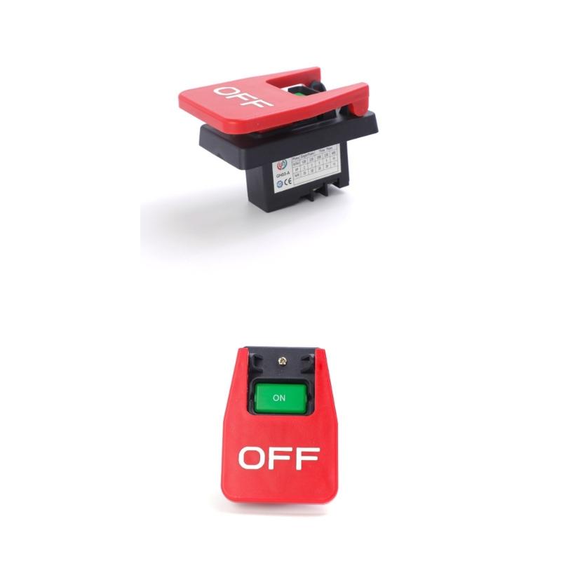 Safety Power Switches With Large Stop Sign Paddle Easy Contact Emergency Stop Switches Electromagnetic Push Button