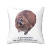 Rock Hyrax Square Pillowcase Pillow Cover Cushion Decor Comfort Throw Pillow for Home Sofa
