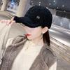 Lamb wool hat women's autumn and winter tide cap ins Internet celebrity teddy fleece thickened thermal baseball cap