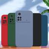 Для Xiaomi Poco X4 Pro 5G Чехол Xiaomi Poco X3 X4 X5 Pro 5G Чехол Противоударный жидкий силиконовый чехол для телефона Xiaomi Poco X4 Pro 5G