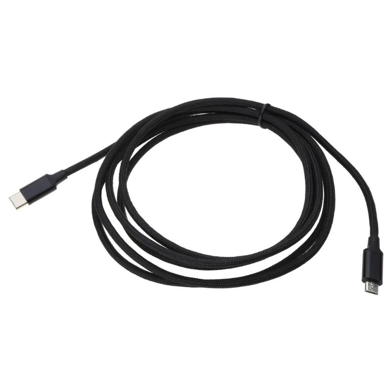 USB C to USB 5Pin Cable Nylon Braided Type C to USB 5Pin Cord 480Mbps Data Sync Cable for Phone Tablet Desktop