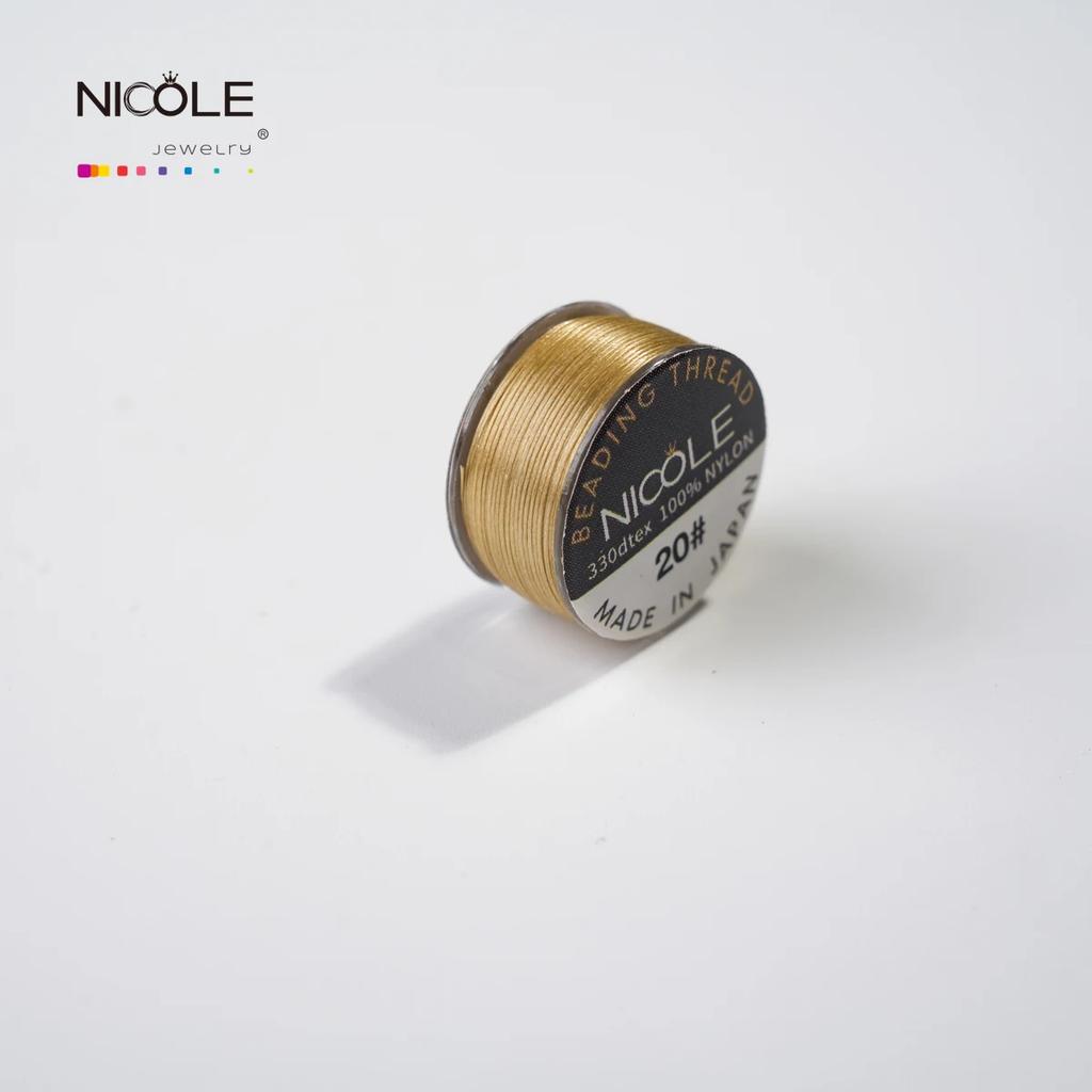 Миюки 100% нейлон 330 DTEX нитки для бисера DIY японские нитки для бисероплетения аксессуары для браслетов 46 м/рулон