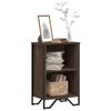 VidaXL Bookcase Brown Oak 50x31x74.5 Cm Engineered Wood, Shelf, Bookshelf, Storage Shelf, Cabinet 848603