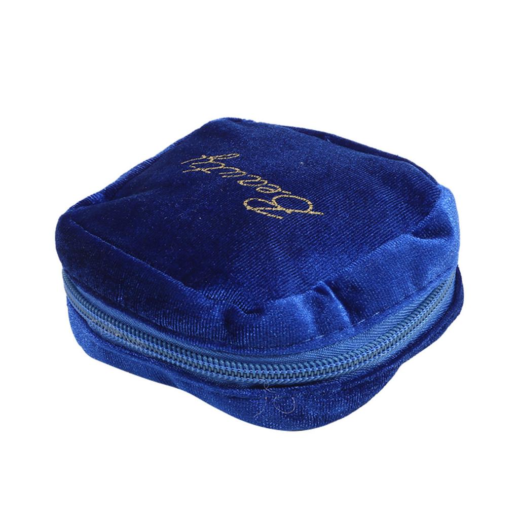 Вышитая косметичка с буквой Женская Маленькая для губной помады, наушников, гигиенических прокладок, Органайзер, Кейс, Косметички для туалетных принадлежностей и макияжа