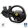 Steering Wheel + Pedal Set - Thrustmaster - T98-P Ferrari 296 GTB - Without Audio System - Wired USB - Black