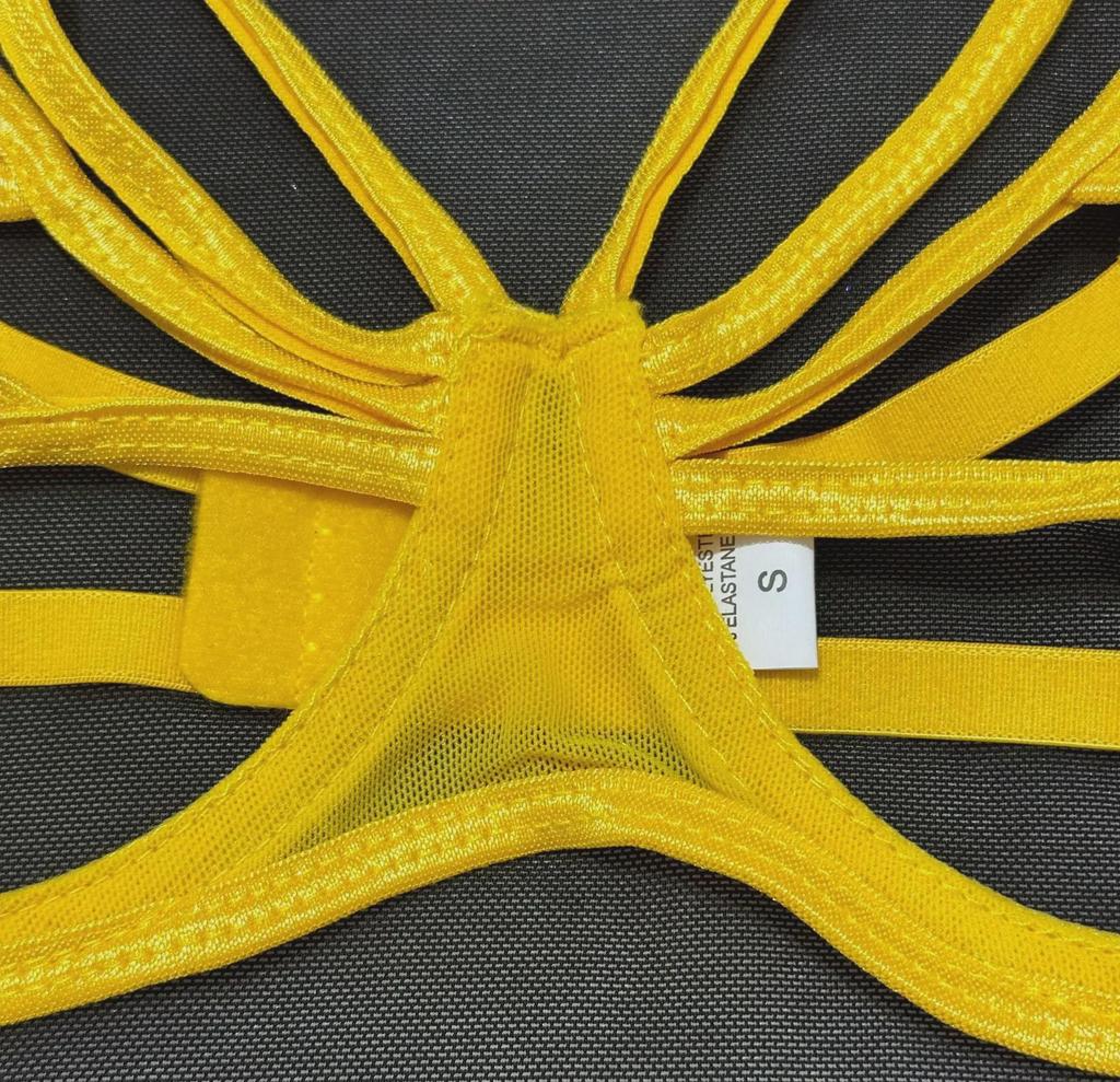 Популярное европейское и американское эротическое белье: Сексуальный сетчатый бюстгальтер, облегающий, на косточках, комплект из 4 предметов