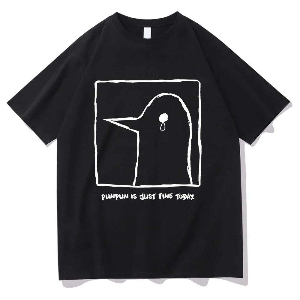 Футболка Oyasumi Punpun Мужская Женская Харадзюку Эстетичная Уличная Одежда Графическая Футболка Унисекс Аниме Манга Мультфильм Винтажная Песочная Футболка Топы