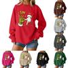 Christmas T-Shirts And Sweatshirts, Women'S Sweatshirts, Long-Sleeved Pullover Sweatshirts, Women'S Long-Sleeved Tops