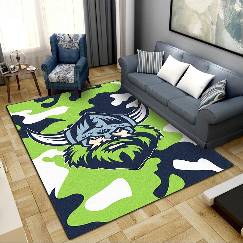 Ковер Canberra Raiders для гостиной, спальни, дома, украшение дивана, нескользящий коврик для детских игр
