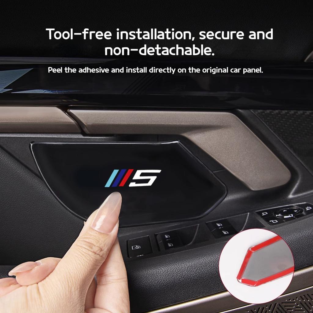 BBJI7 For BMW X5 X3 5 series i5 G05 G60 G45 2019-2025 Anti-scratch stickers door bowls inside the car and hand-in-hand door handles