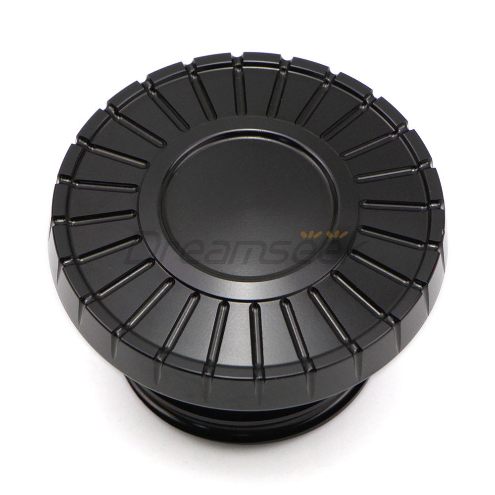 Fuel Gas Tank Cap for Harley Dyna Fat Bob FXDF Touring Road King Motorcycle Fuel Oil Tank Cover Right-hand Thread Aluminum