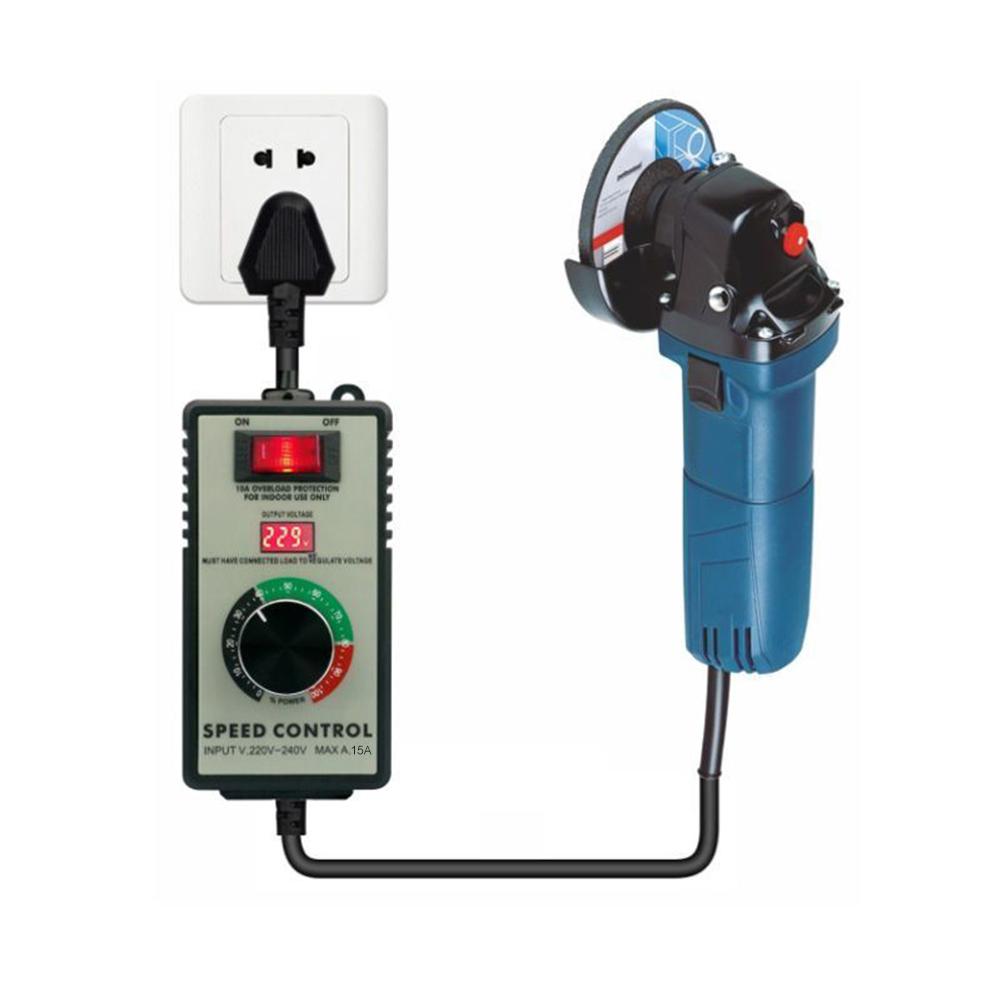 AC Voltage Regulator Electronic Speed Controller Indoor Use Only Longer Service Life Adjustable Speed Control Switch