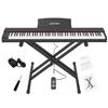 KIMFBAY 88-Key Portable Digital Piano with Stand, MIDI Compatible, DREAM Sound Source, Wooden Practice Piano for Beginners and Children, Includes Peda