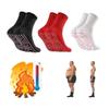 Health Socks - Unspecified - Self-heating - Acupressure - Tourmaline - Red