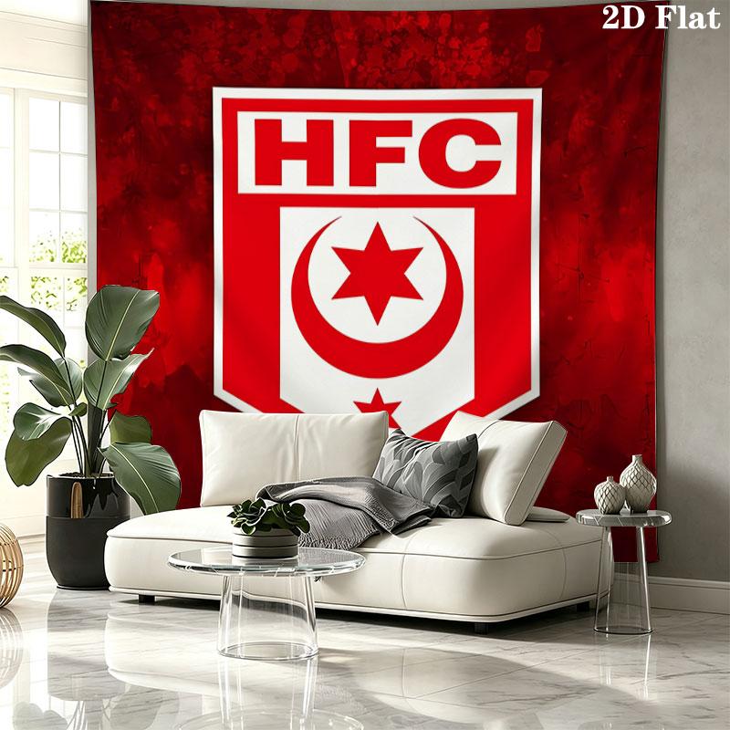 Hallescher FC Wall Tapestry Aesthetic Wall Hanging Printed Fabric Blanket Decorative Tapestries for Bedroom Living Room Home Decor
