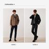 Navigare Men's Winter Hooded Wool Coat