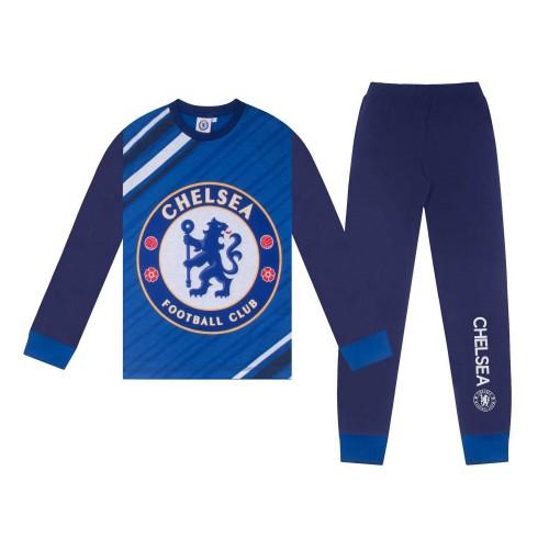 Chelsea FC Boys Joao Pedro 20 Long-Sleeved Long Pyjama Set