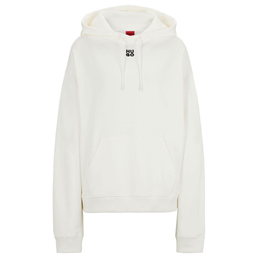 Hugo Womens/Ladies Delfinia Stacked Logo Embroidered Hoodie