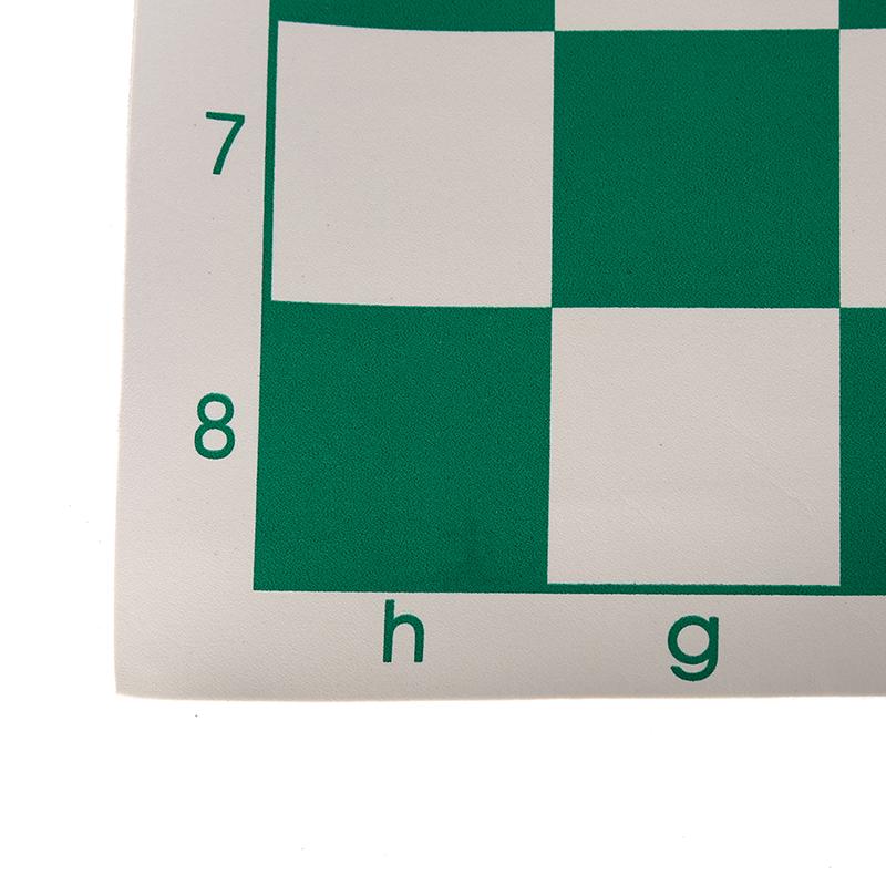 34.5Cm X 34.5Cm Chess Board For Children'S Educational Games Green & White Color