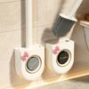 Aromatherapy Toilet Brush Household Non-dead Corner Toilet Silicone Brush for Cleaning Toilet