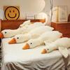 50cm Lovely Big White Goose Throw Pillow Plush Toy Big Goose Doll Sleep On Bed Birthday Gift Girl Envio Gratis Stuffed Toys