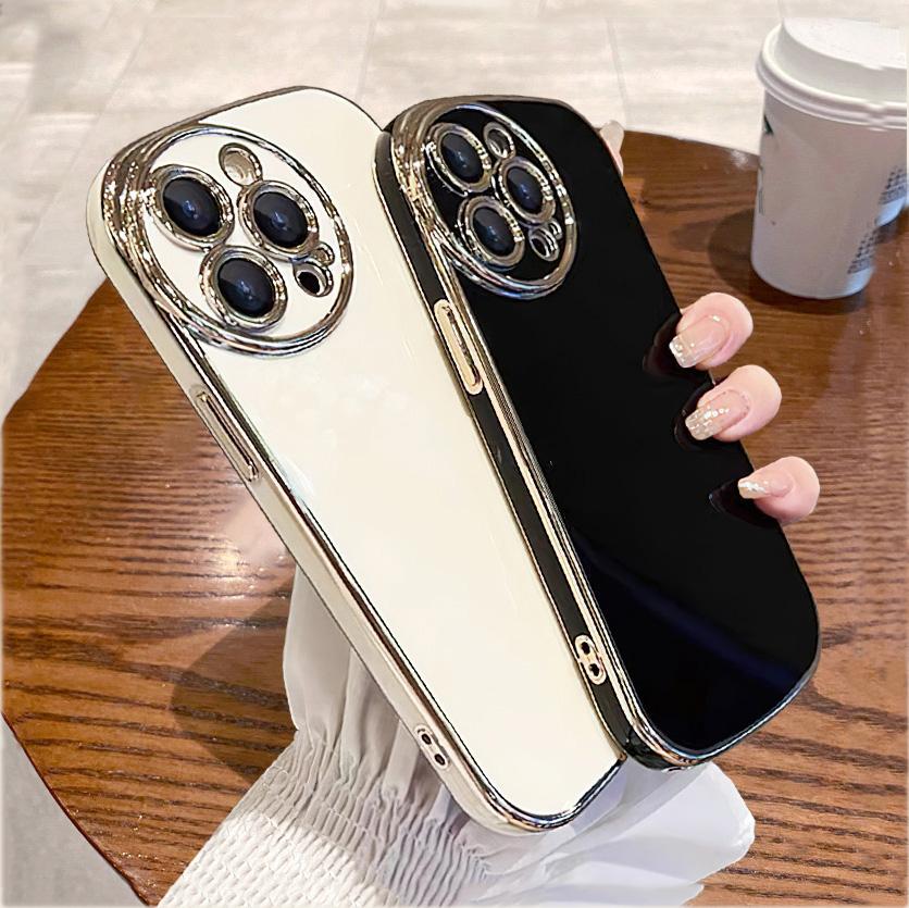 Роскошный мягкий гальванический чехол для телефона для Iphone 14 13 12 11 Pro Max Xr Xs Max X 13pro 11 14 Plus противоударный чехол-бампер