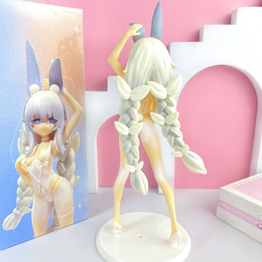 27СМ Аниме Azur Lane Фигурка Le Malin Сексуальная Милая Девушка-Кролик Аниме Стоячая Поза Модель Игрушка Подарок Коллекция Украшения ПВХ