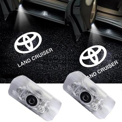 Aohong Автомобильные фонари подсветки двери с логотипом, совместимые с Toyota Land Cruiser серии 300, комплект из 2 фонарей, (2003), [Использовал]