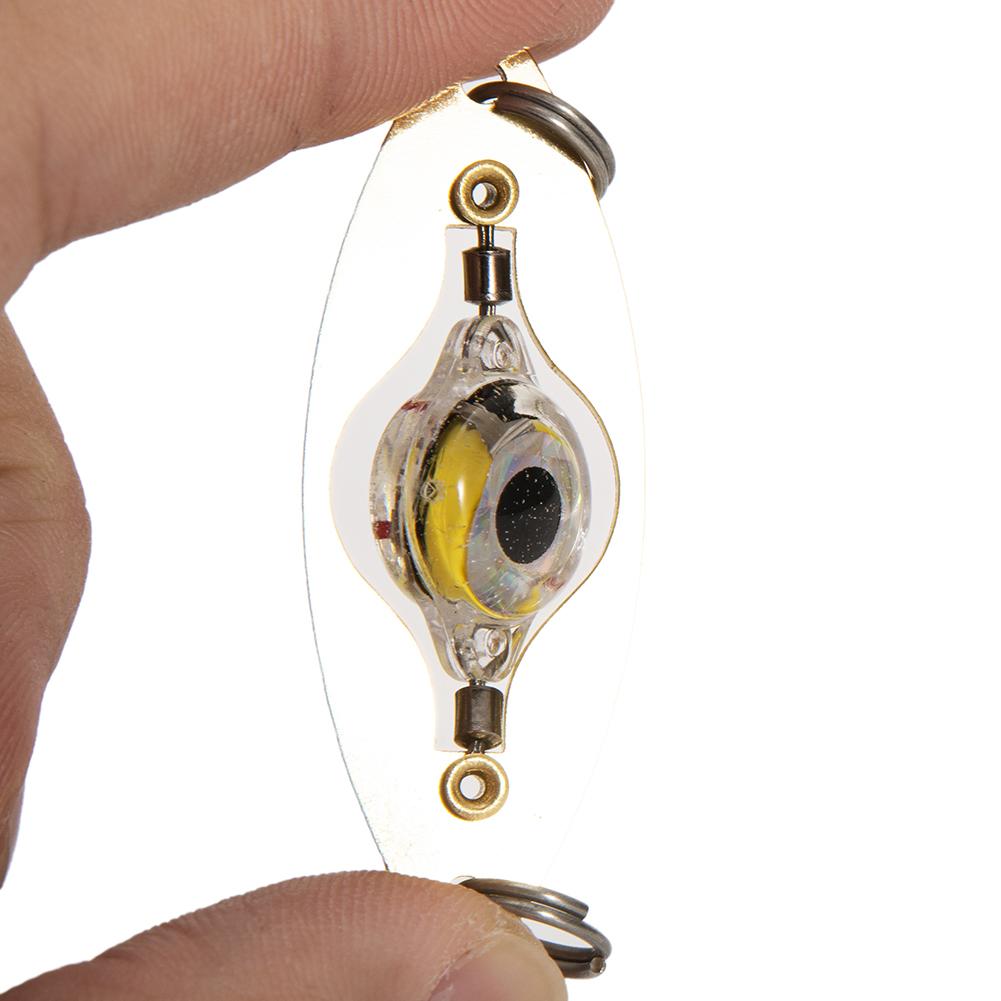 Led Fish Lamp Mini Fishing Lure Light Led Deep Drop Underwater Eye Shape Fishing Squid Fishing Bait Luminous Lure
