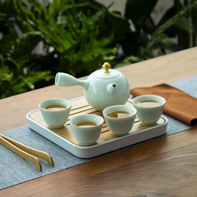 Портативный керамический чайный сервиз Fuyyao Qingyun