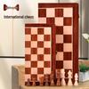 Premium Rosewood Magnetic Foldable Chess Set - High-Quality International Toy