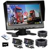 [2024 Model] Rear Camera Monitor Set, 7 Inch Rear Monitor, Drive Recorder, Front and