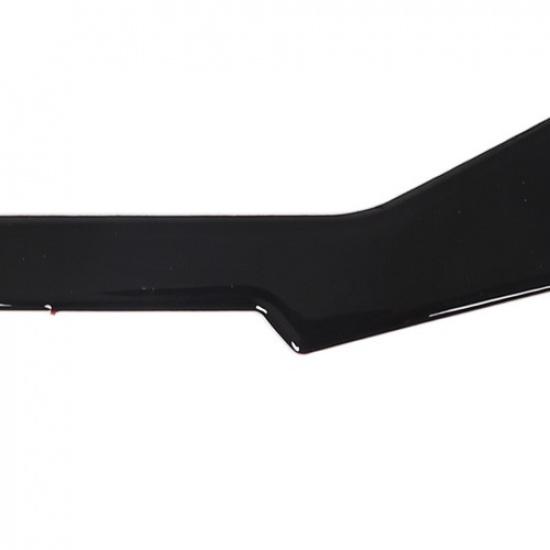 Glossy Piano Black Passenger Copilot Dash Trim Sticker For Toyota Tacoma 2011-16