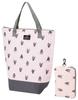 Изолированная сумка-тоут с чехлом, Эко-сумка, Джиджи, Служба доставки Кики, 35 см Ш x 15 см Г x 40 см В, KKCB1-A