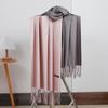 Women'S Thick Warm Solid Color Scarf Autumn And Winter New Style Cashmere Scarf Versatile Wool Scarf