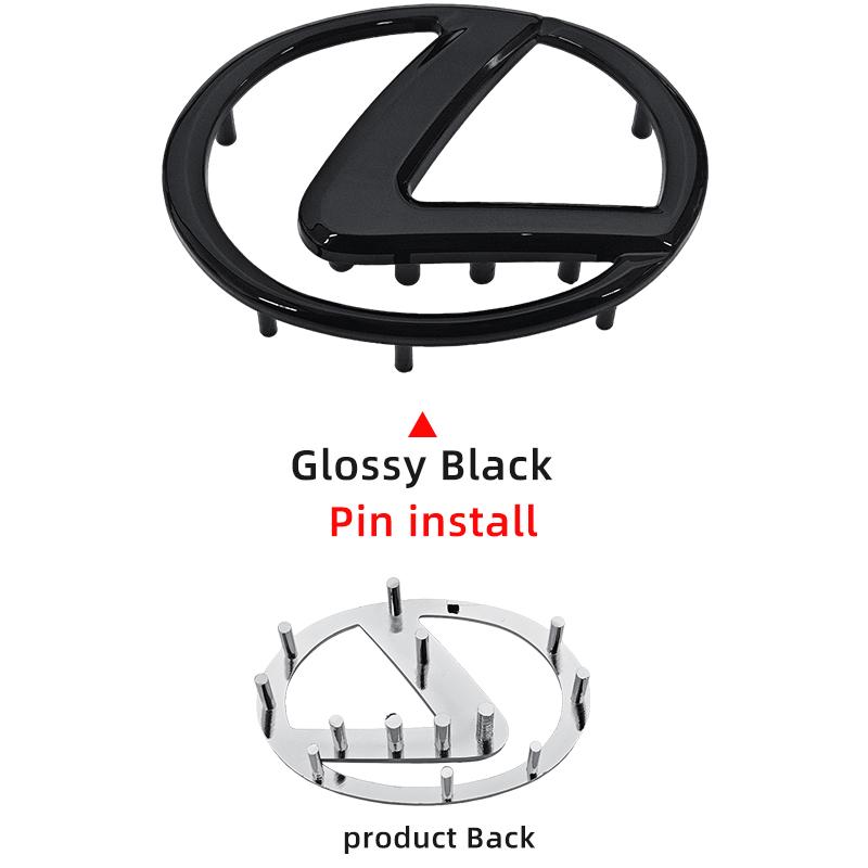 ABS Накладка на руль автомобиля Центральная эмблема Наклейка Для Lexus CT200H GX400 GX460 IS250 IS300C RX270 ES240 ES350 LS460 GS300