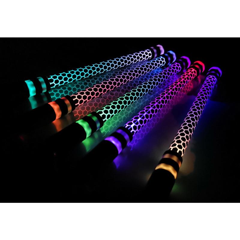 21 СМ Светящаяся Пластиковая Ручка для Начинающих Новичков Флуоресцентная Ударопрочная Игрушка для Кончиков Пальцев