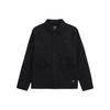 Solid Color Single-Breasted Long Sleeve Jacket Men Jackets VN000KV1BLK